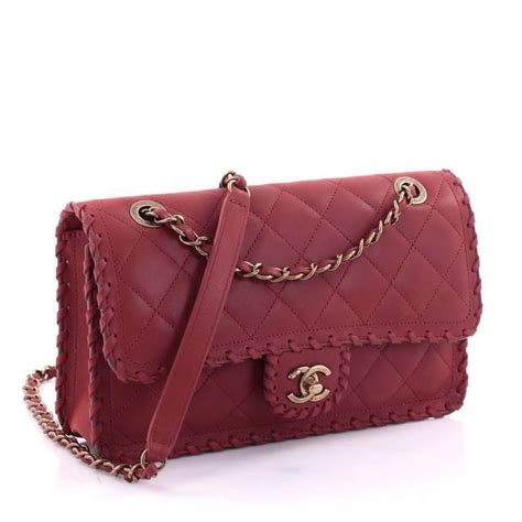 chanel happy stitch flap bag|chanel classic bag with flap.